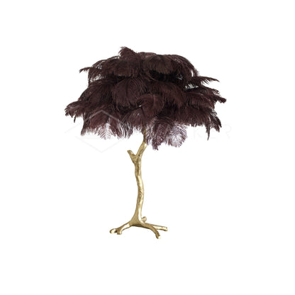 Ostrich Feather Reading light Table Lamp