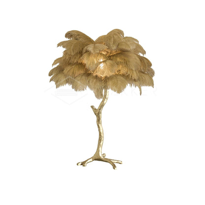 Ostrich Feather Reading light Table Lamp