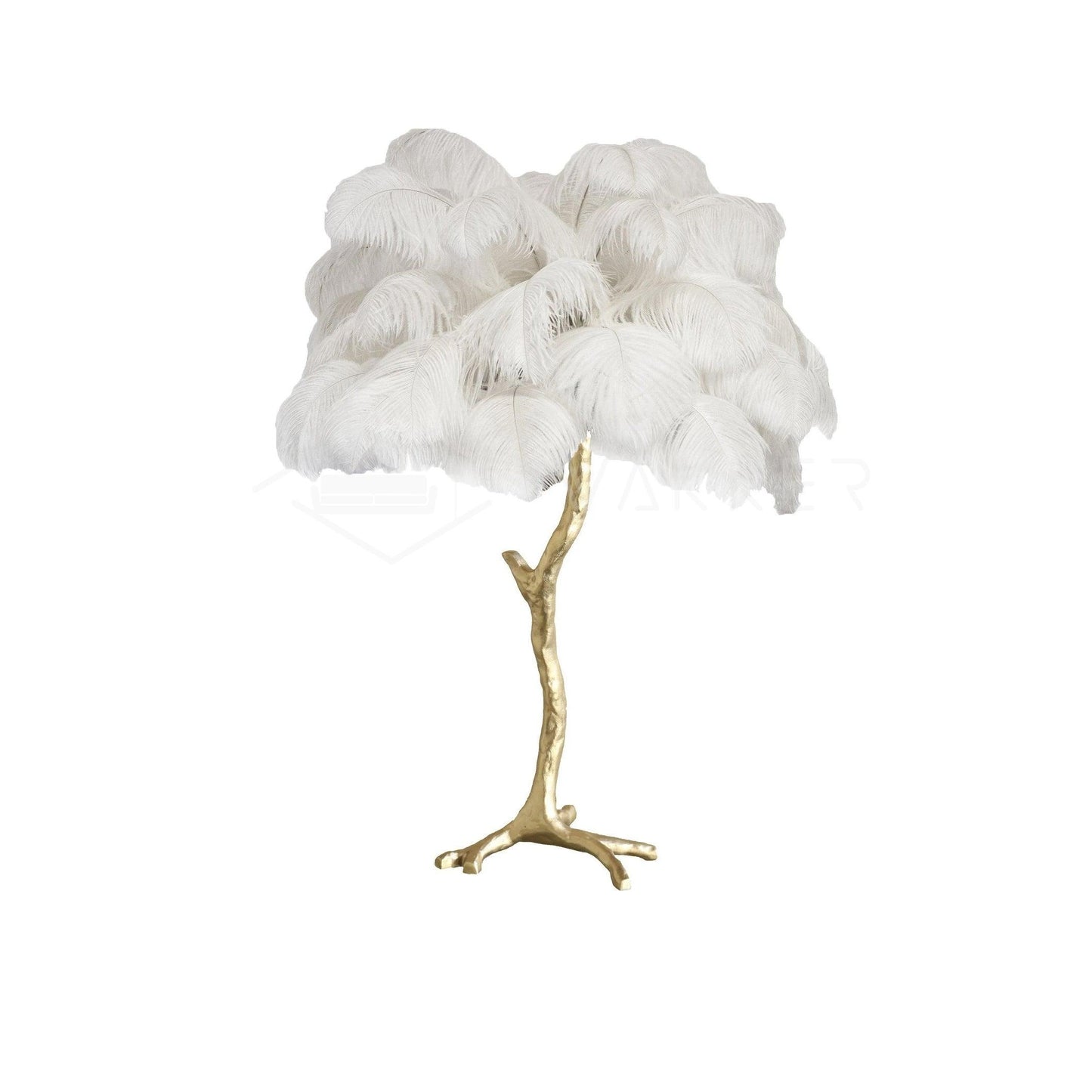 Ostrich Feather Reading light Table Lamp