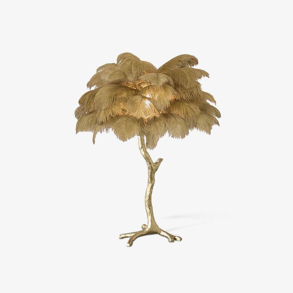 Ostrich Feather Reading light Table Lamp