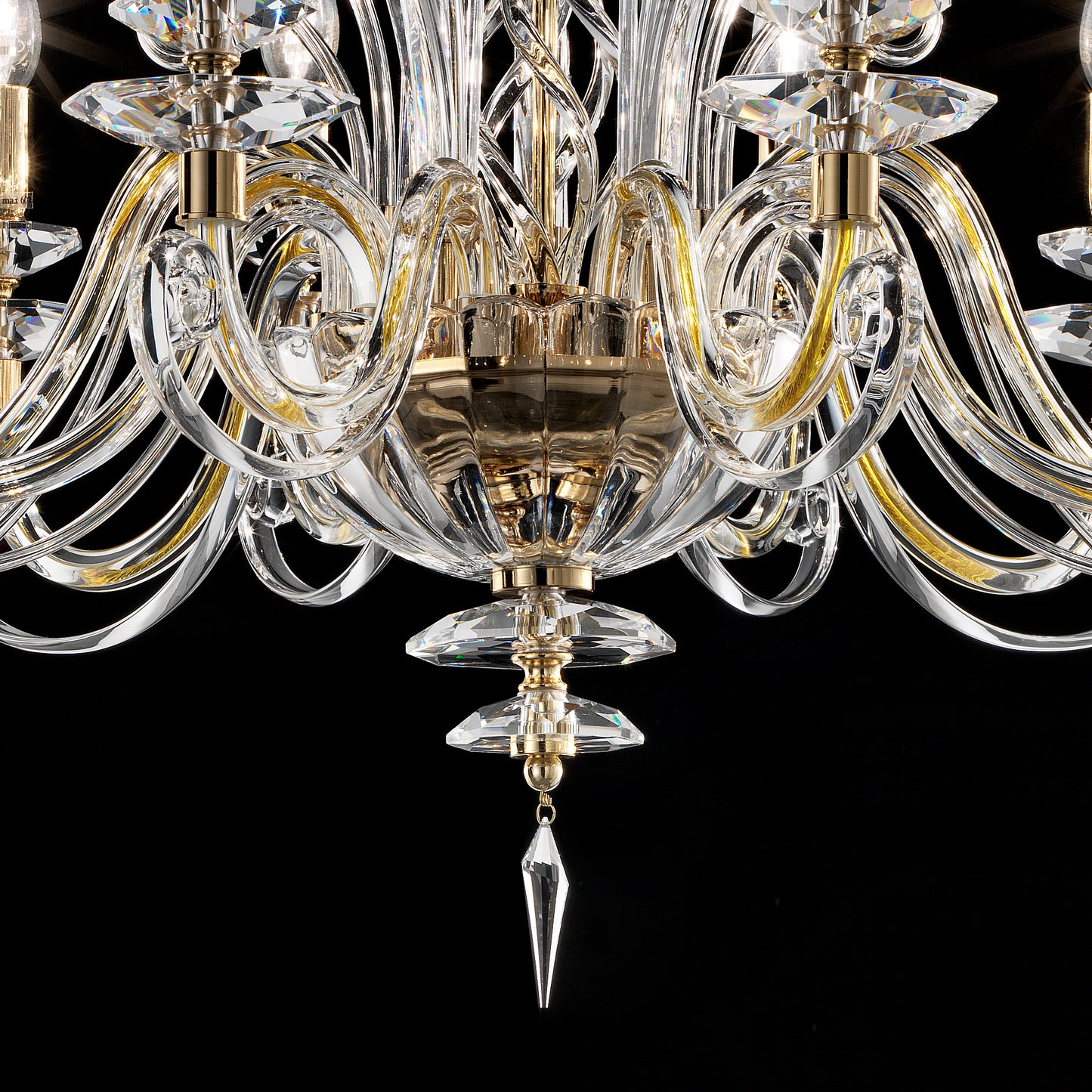 Oval Candle Style Chandelier