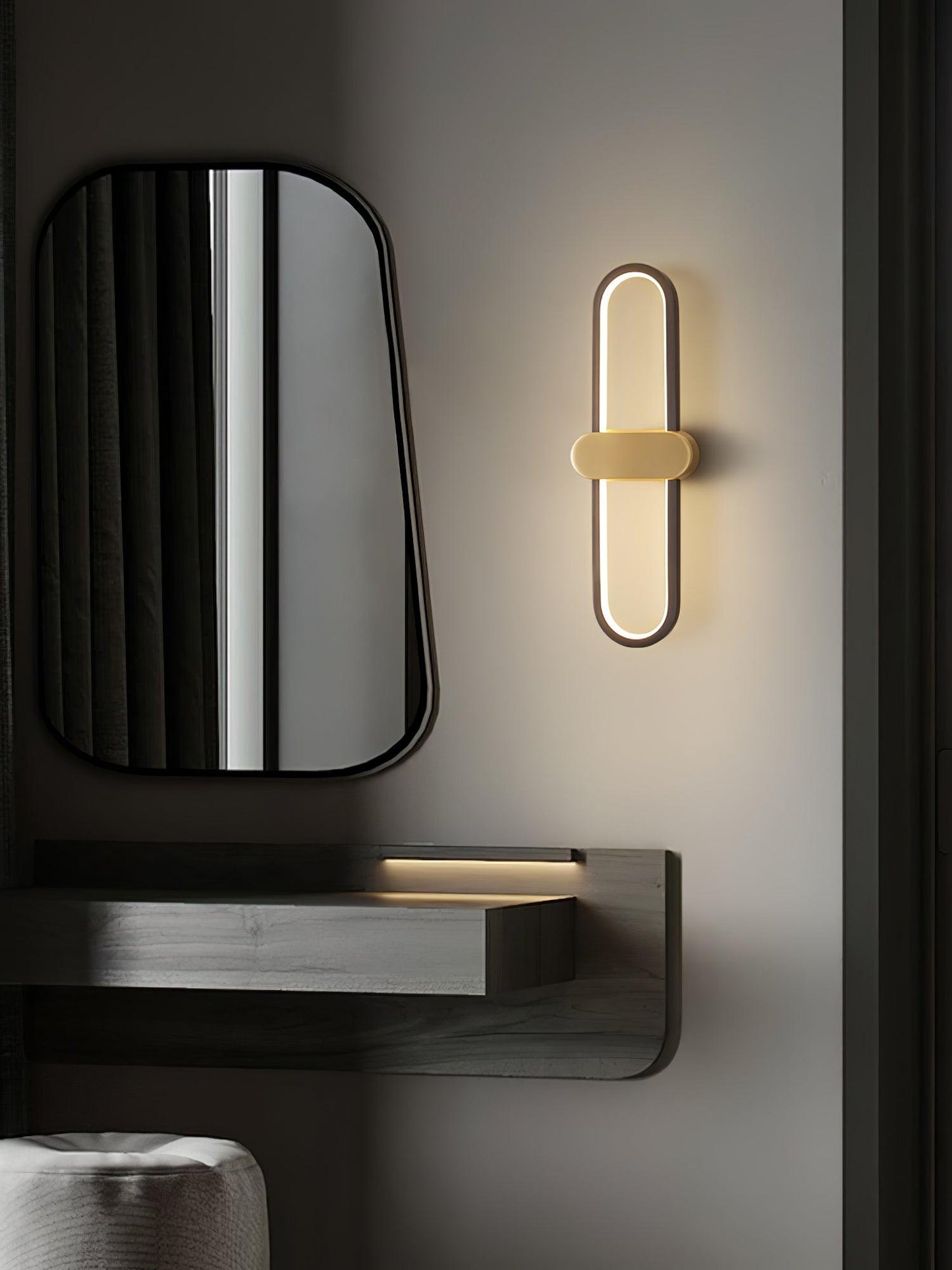 Oval LED Wall sconce Wall Lamp