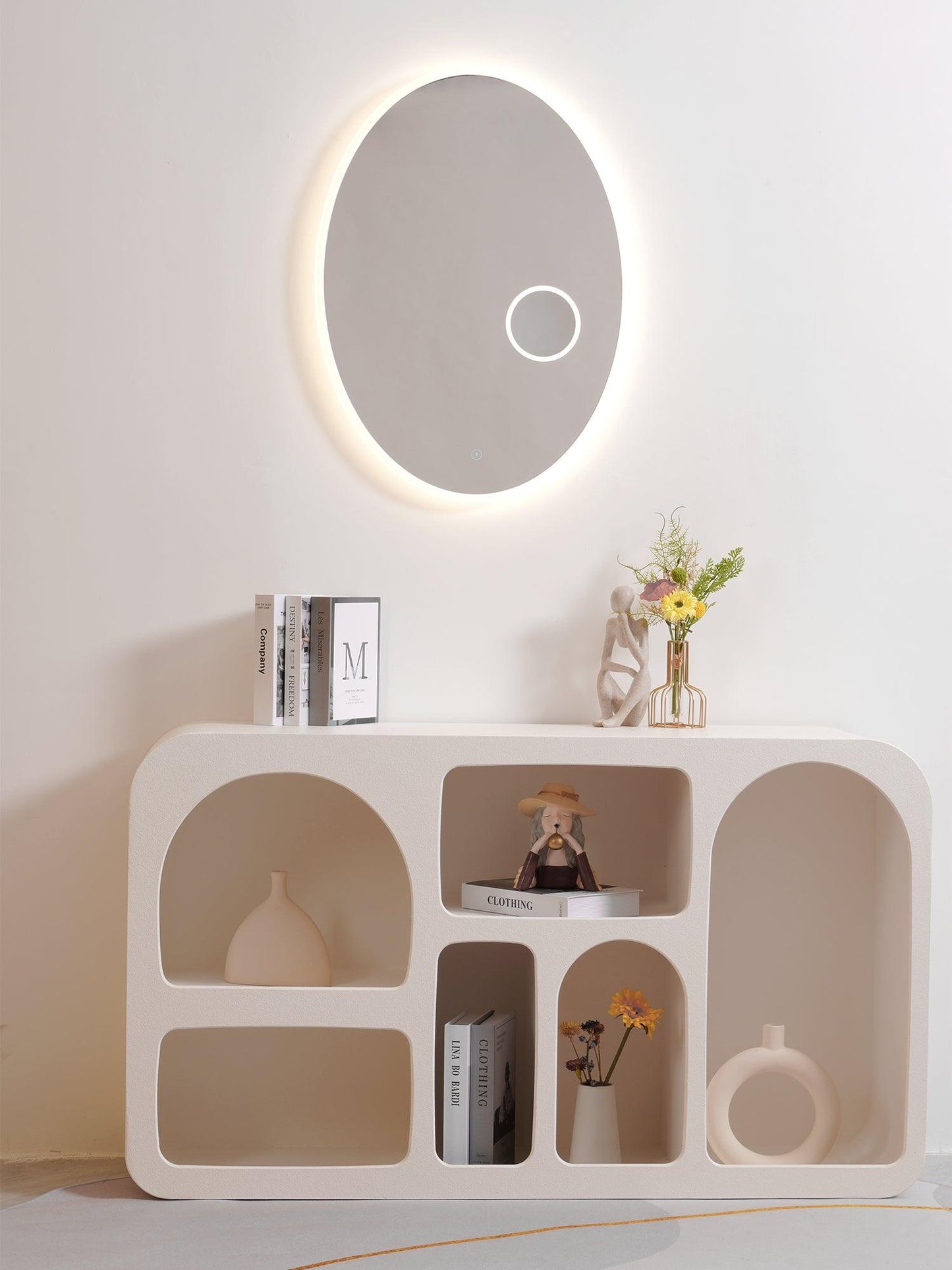 Oval Wall light Mirror Light