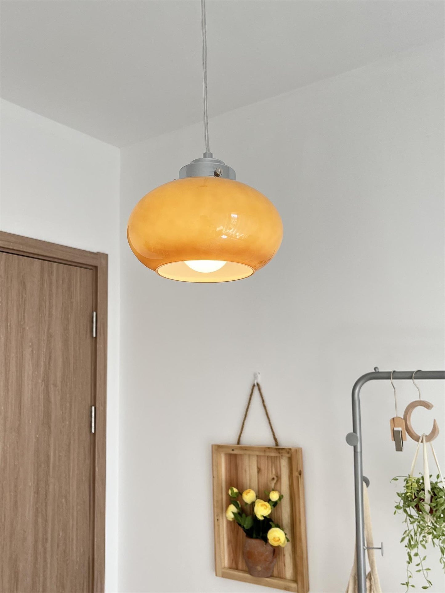 Oval Persimmon Droplight Pendant Light