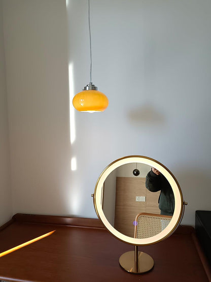 Oval Persimmon Droplight Pendant Light