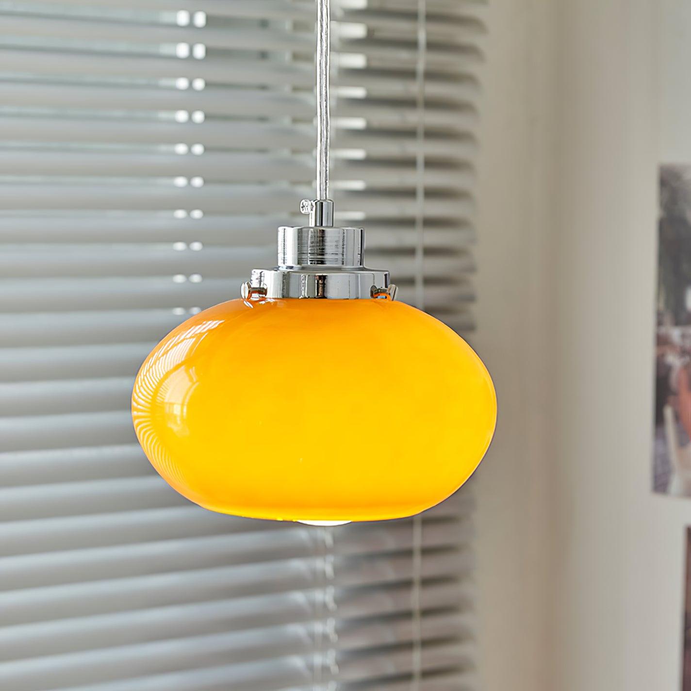 Oval Persimmon Droplight Pendant Light