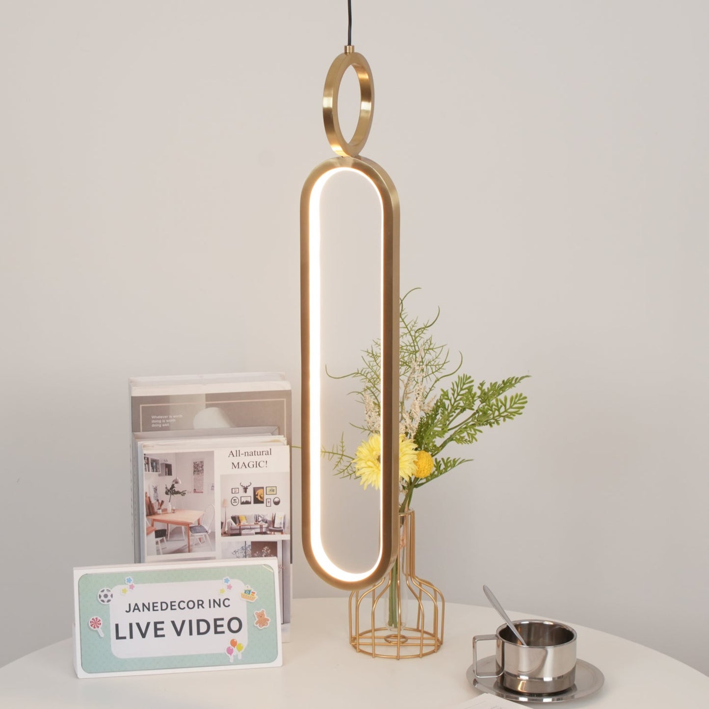 Oval Rings Houselight Pendant Light