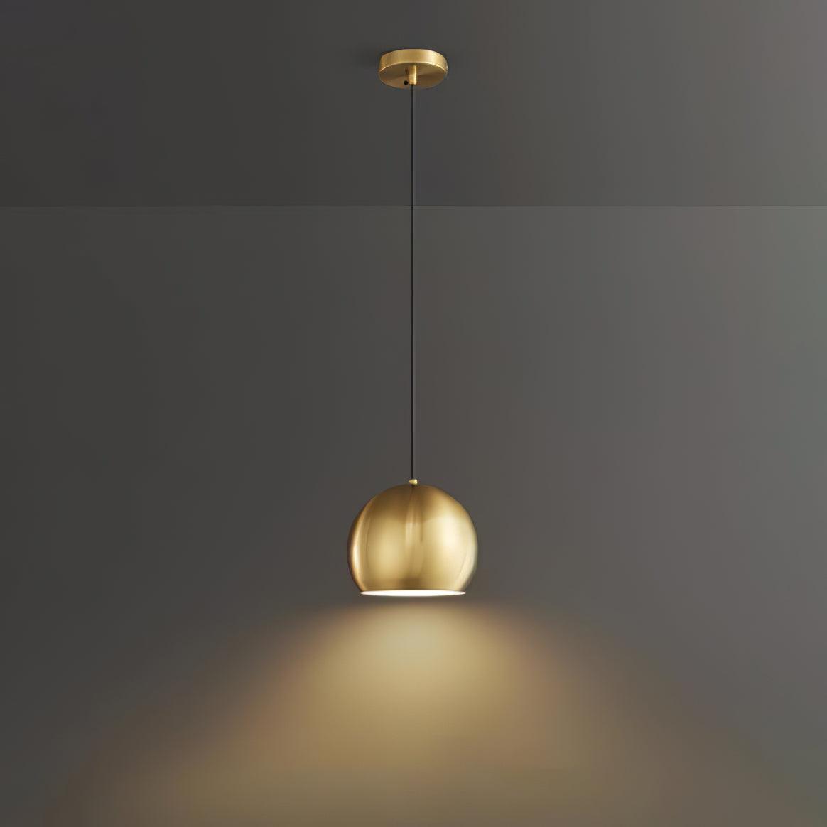 Palla Brass Droplight Pendant Lamp