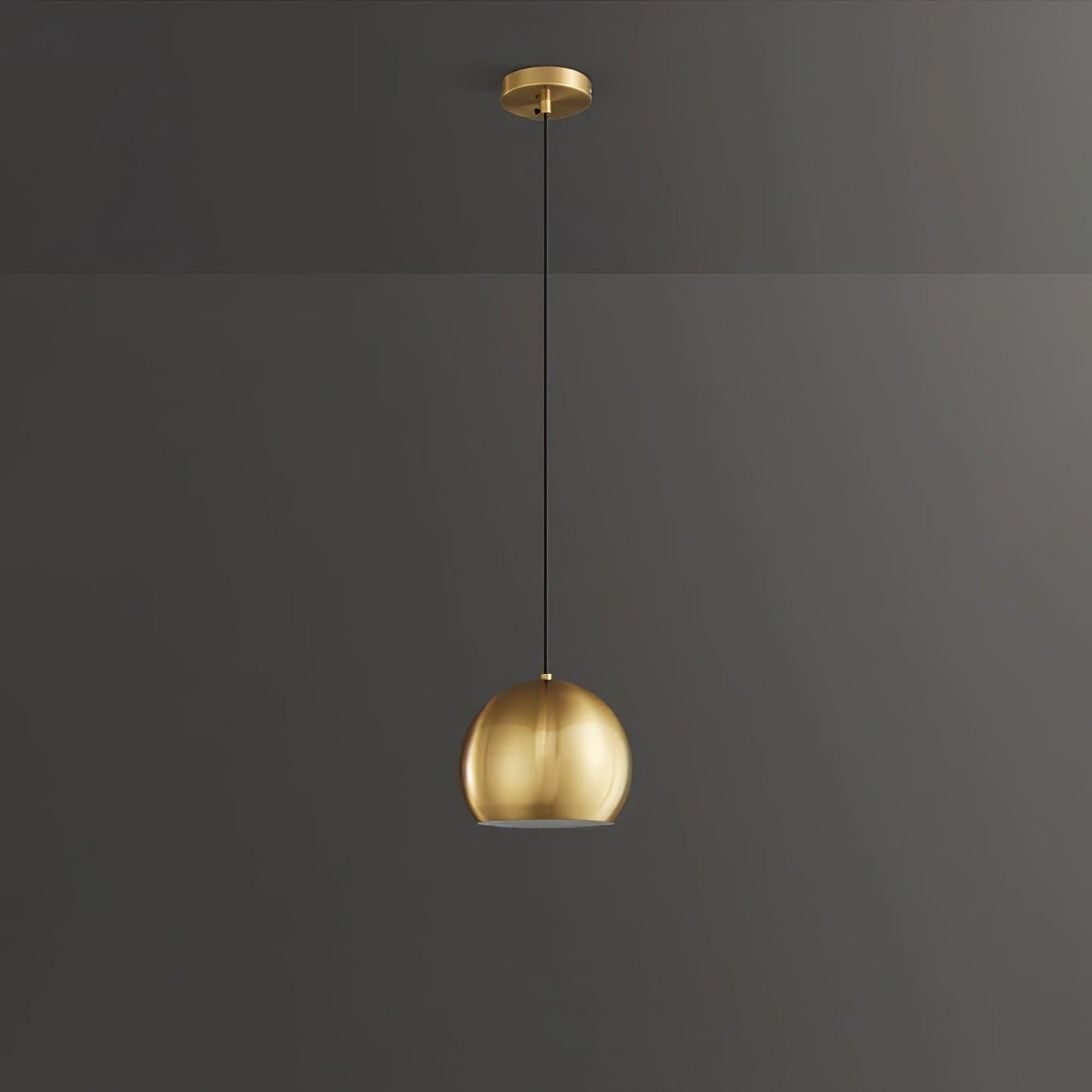 Palla Brass Droplight Pendant Lamp