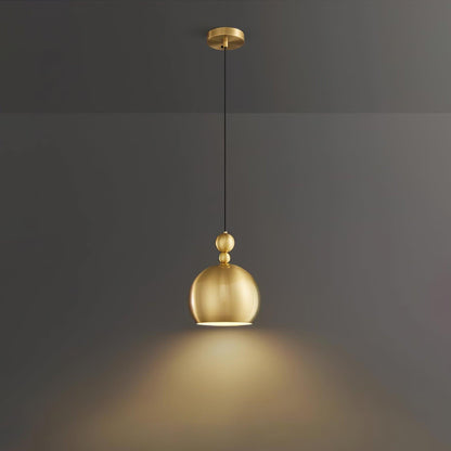 Palla Brass Droplight Pendant Lamp