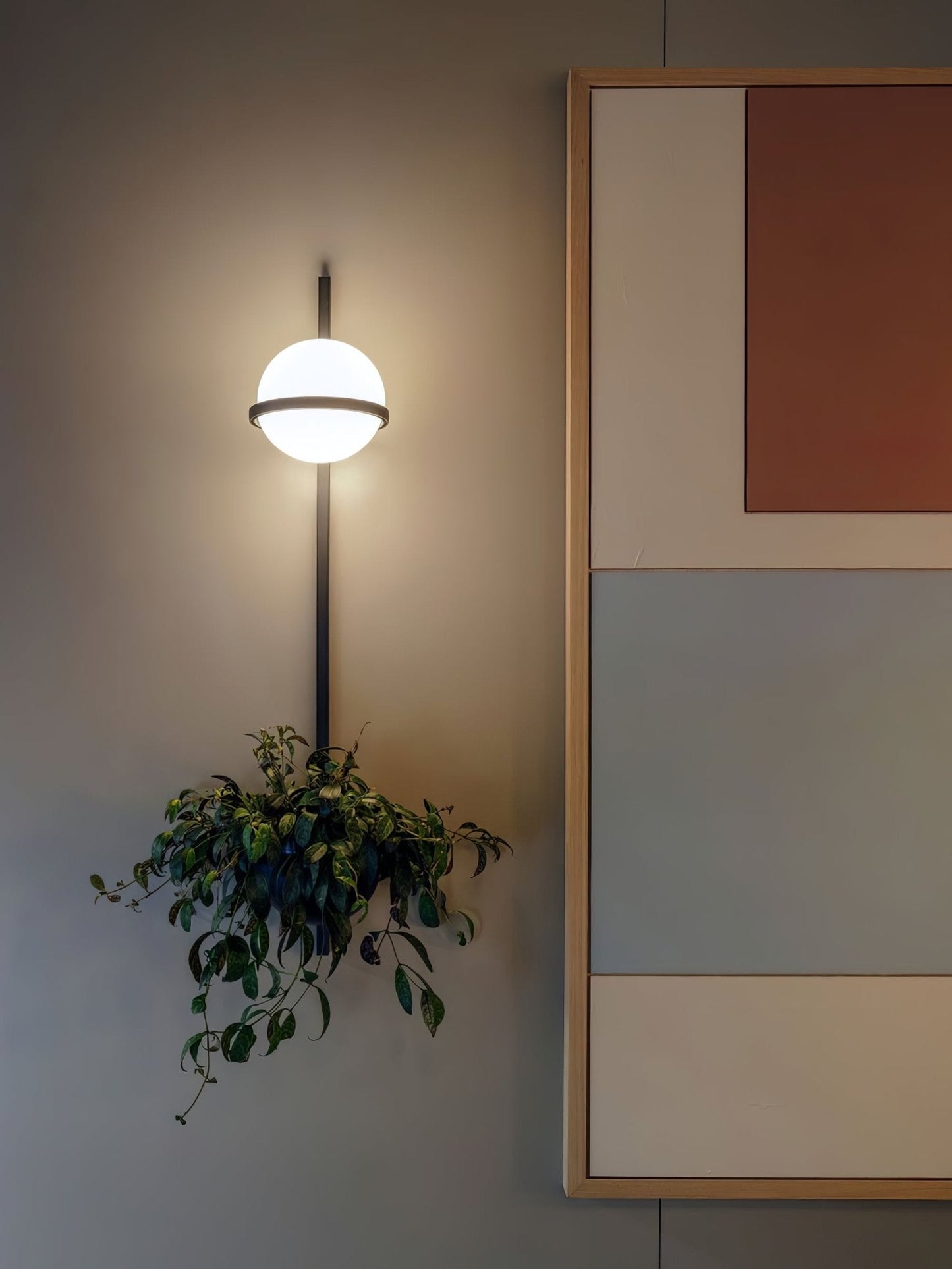 Solstice Orb Wall Light