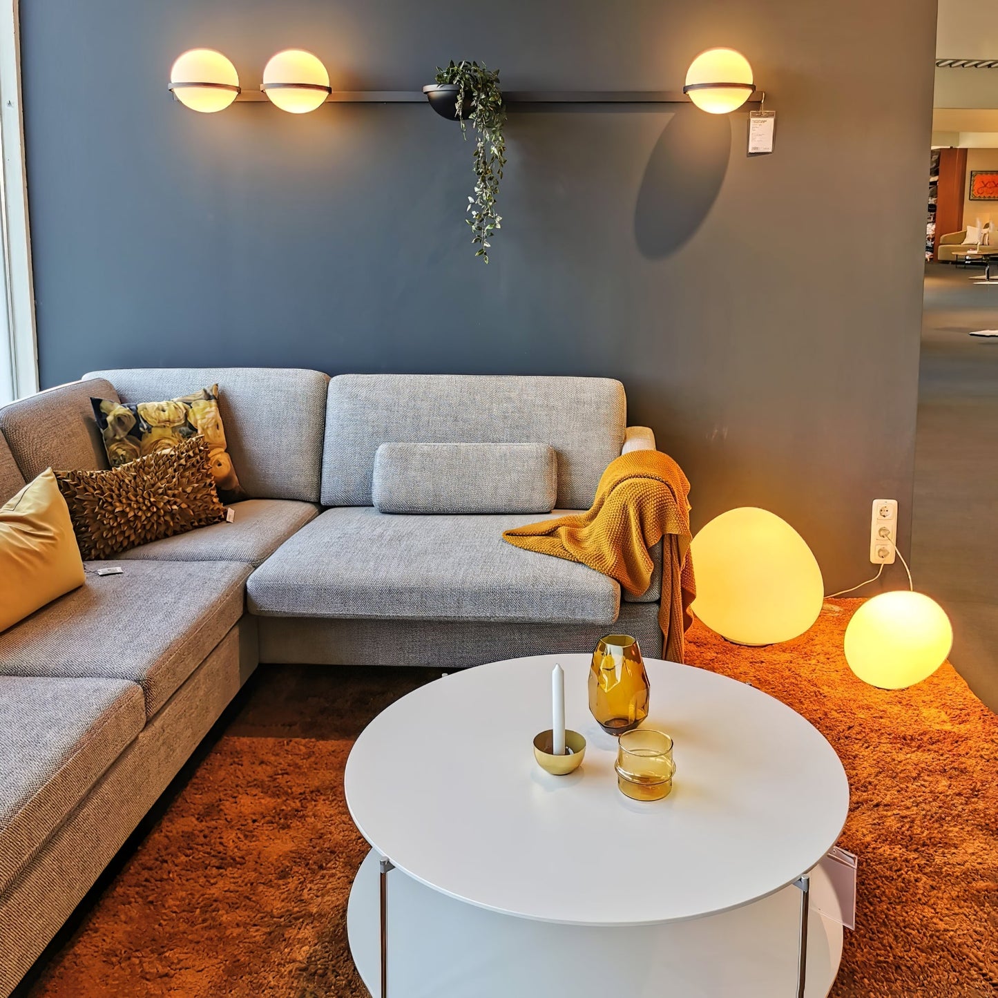 Solstice Orb Wall Light