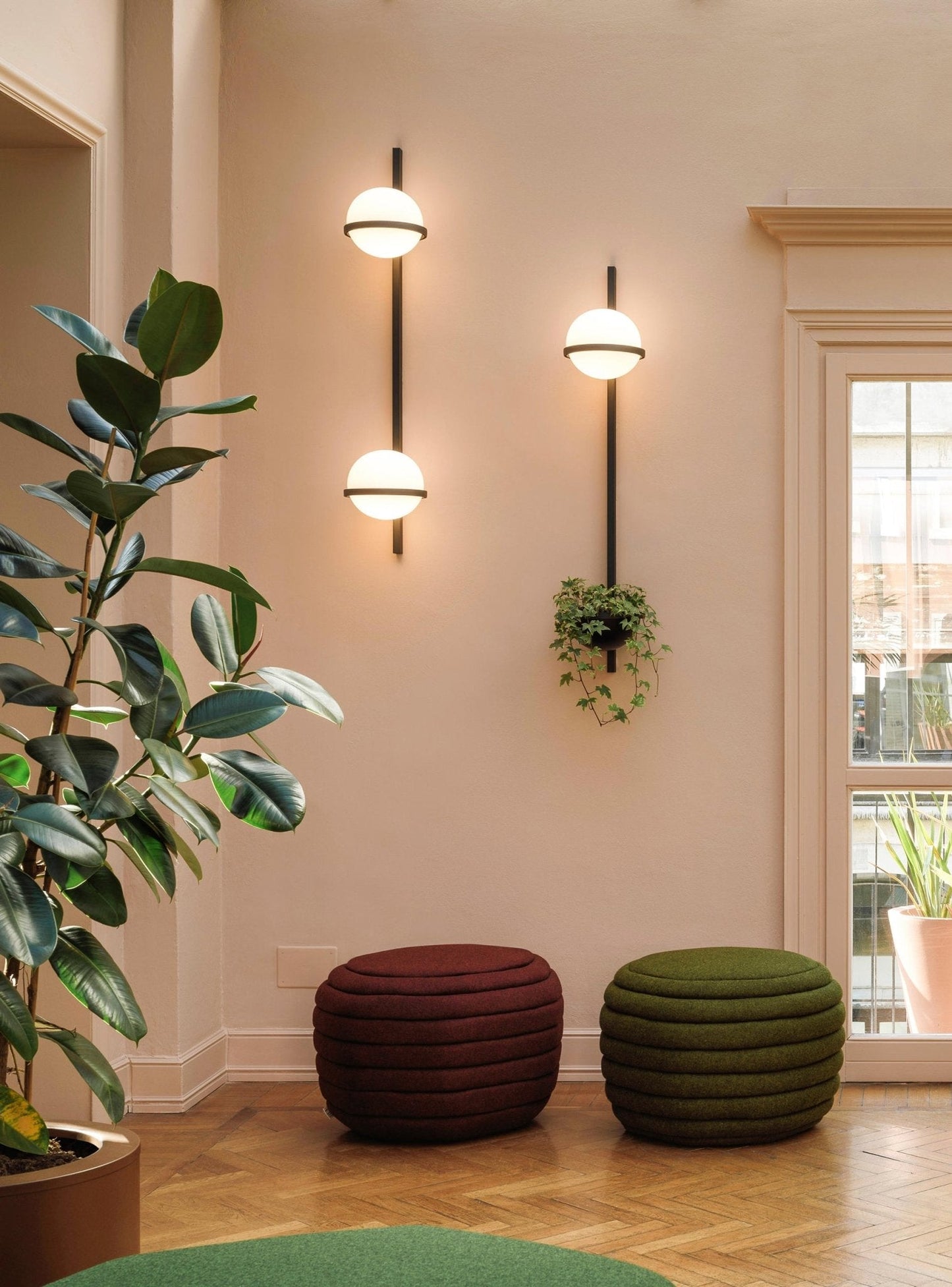 Solstice Orb Wall Light