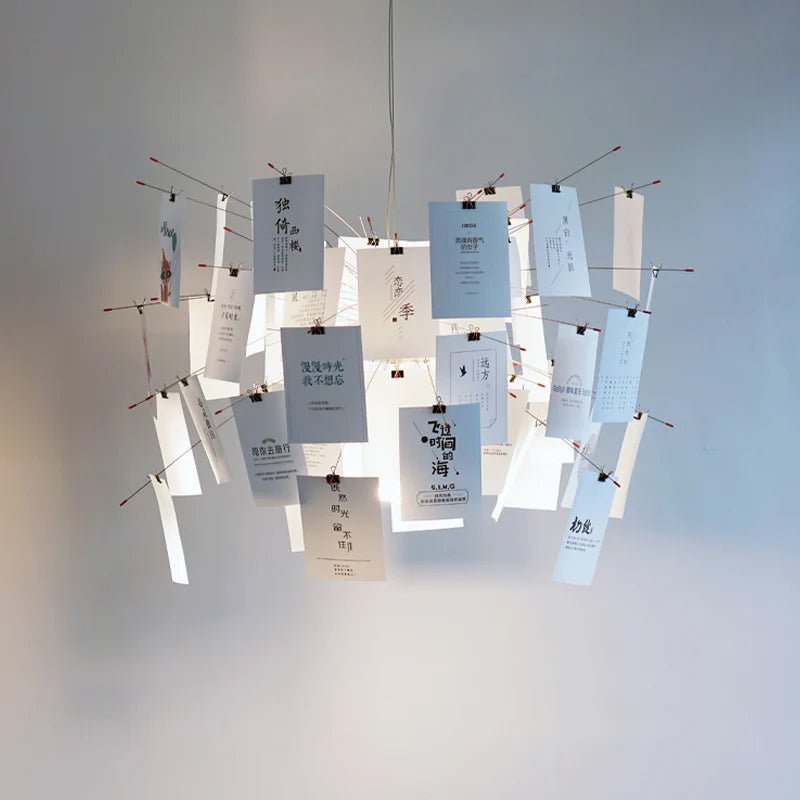 Paper Candelabrum Chandelier