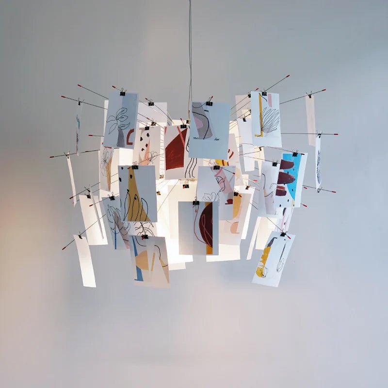 Paper Candelabrum Chandelier