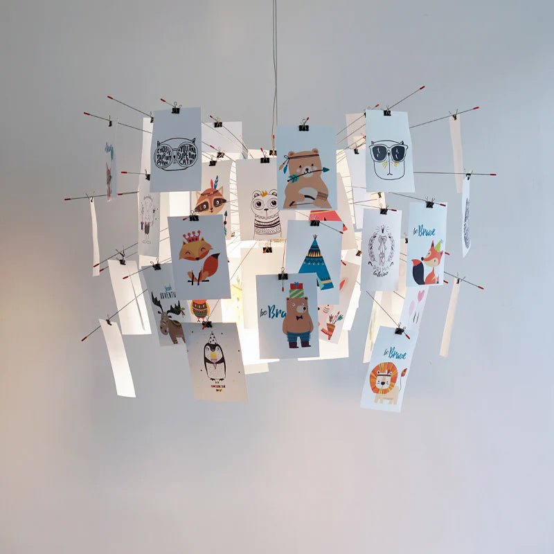 Paper Candelabrum Chandelier