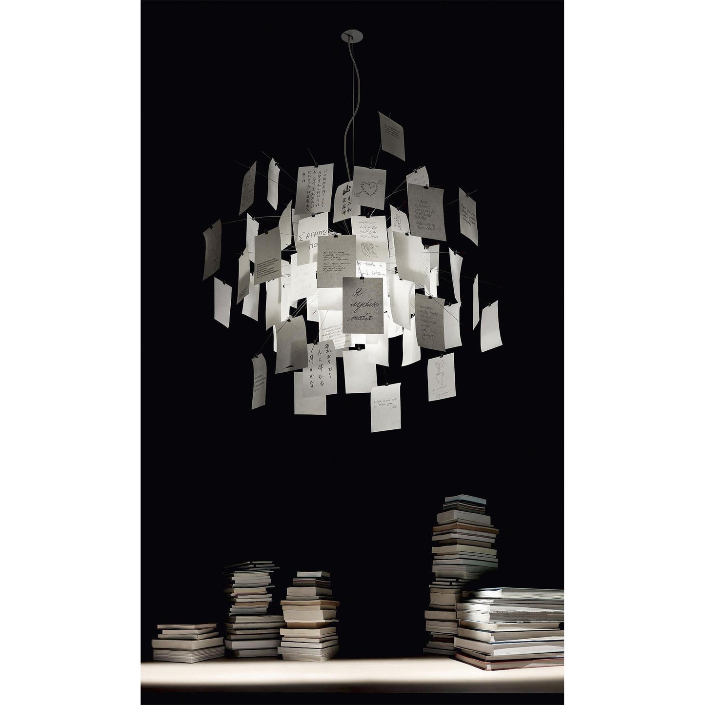 Paper Candelabrum Chandelier