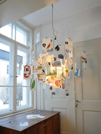 Paper Candelabrum Chandelier