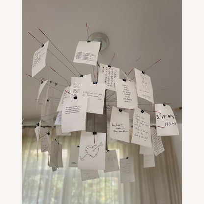 Paper Candelabrum Chandelier