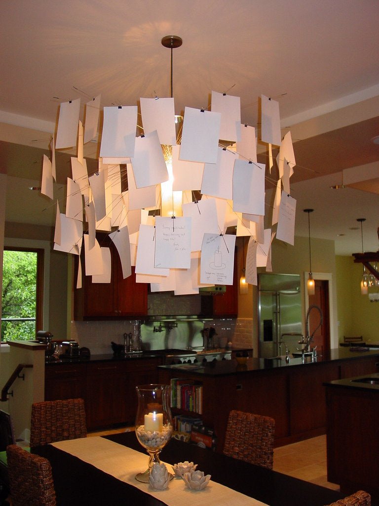 Paper Candelabrum Chandelier