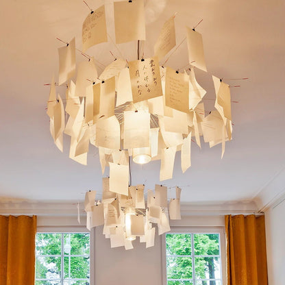 Paper Candelabrum Chandelier