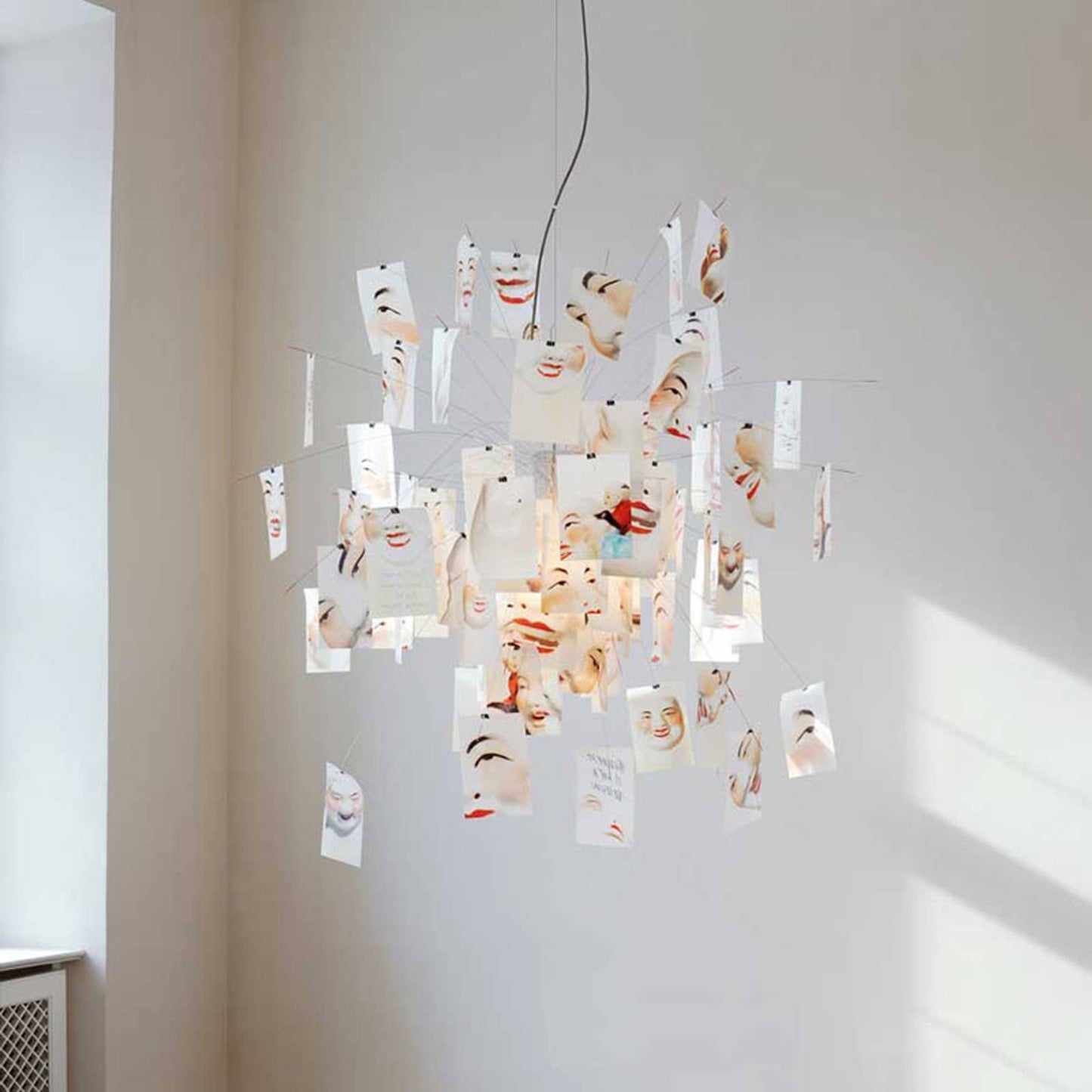 Paper Candelabrum Chandelier