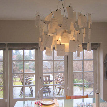 Paper Candelabrum Chandelier