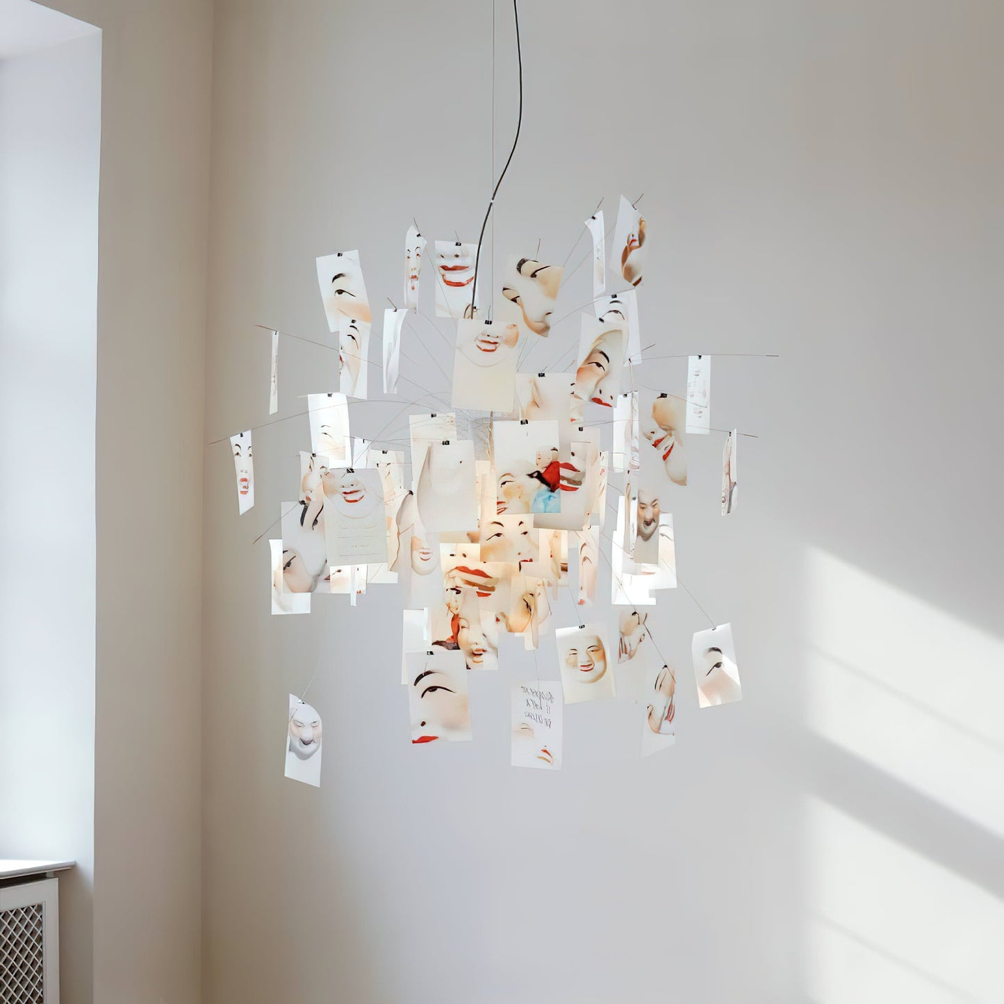 Paper Candelabrum Chandelier