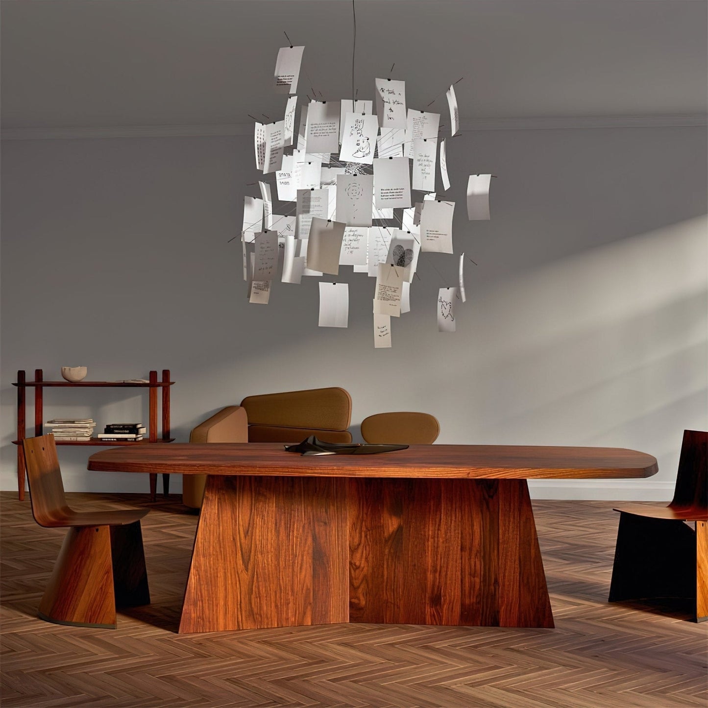 Paper Candelabrum Chandelier