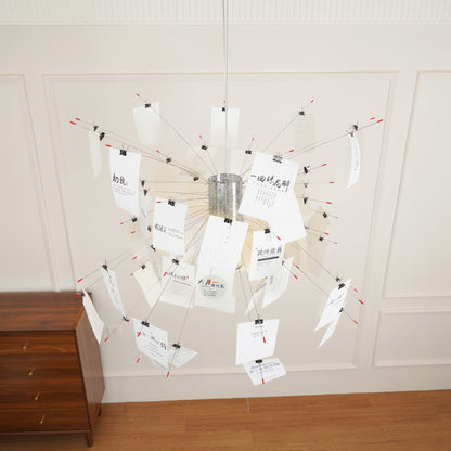 Paper Candelabrum Chandelier