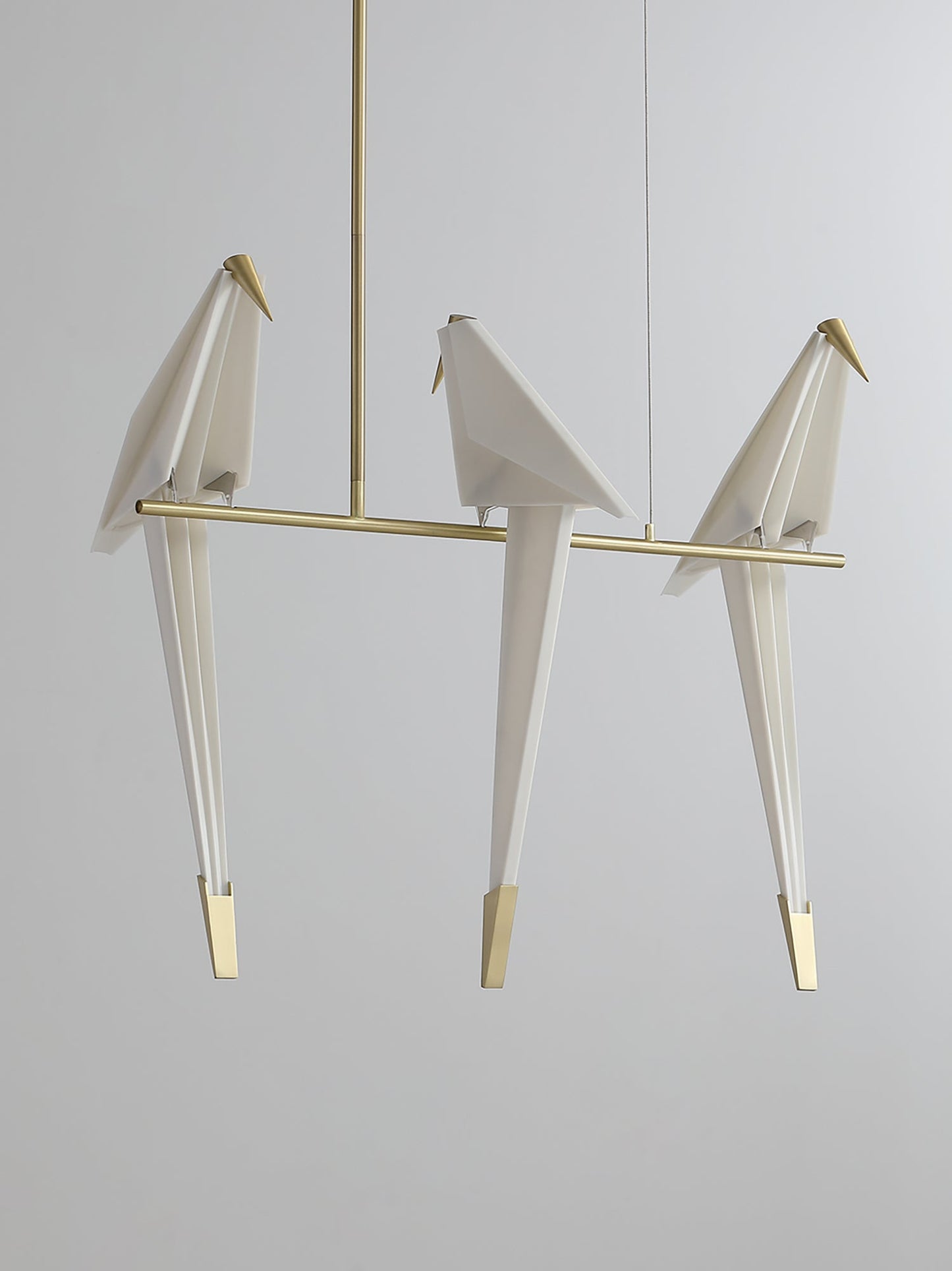 Paper Crane Bird LED Electrolier Chandelier