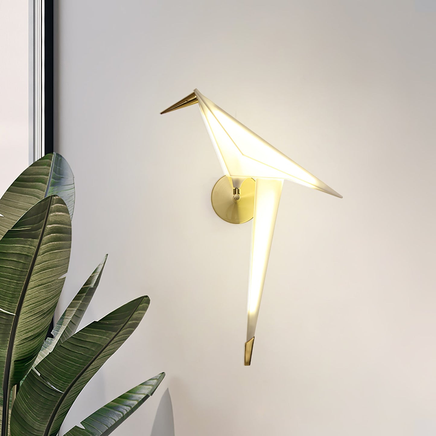 Avian Serenity Wall Lamp