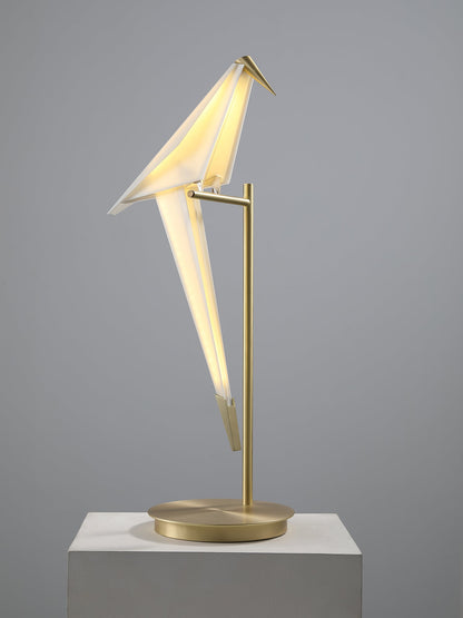 Paper Crane Bird Reading light Table Lamp