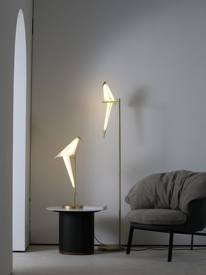 Paper Crane Bird Ambient Floor Lamp Floor Lamp