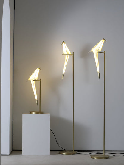 Paper Crane Bird Ambient Floor Lamp Floor Lamp