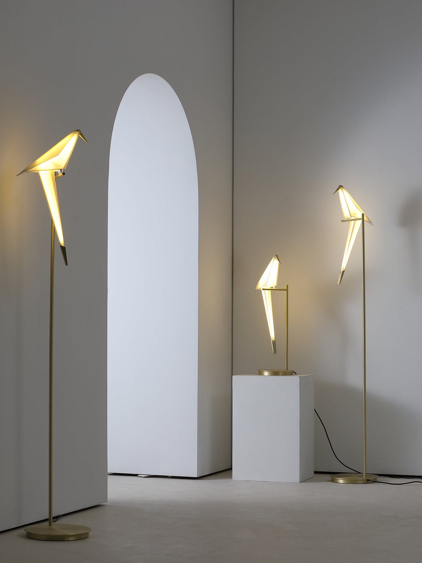 Paper Crane Bird Ambient Floor Lamp Floor Lamp