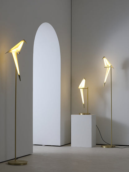 Paper Crane Bird Ambient Floor Lamp Floor Lamp