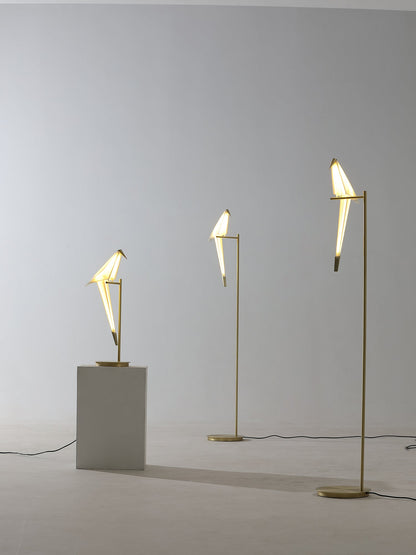 Paper Crane Bird Ambient Floor Lamp Floor Lamp