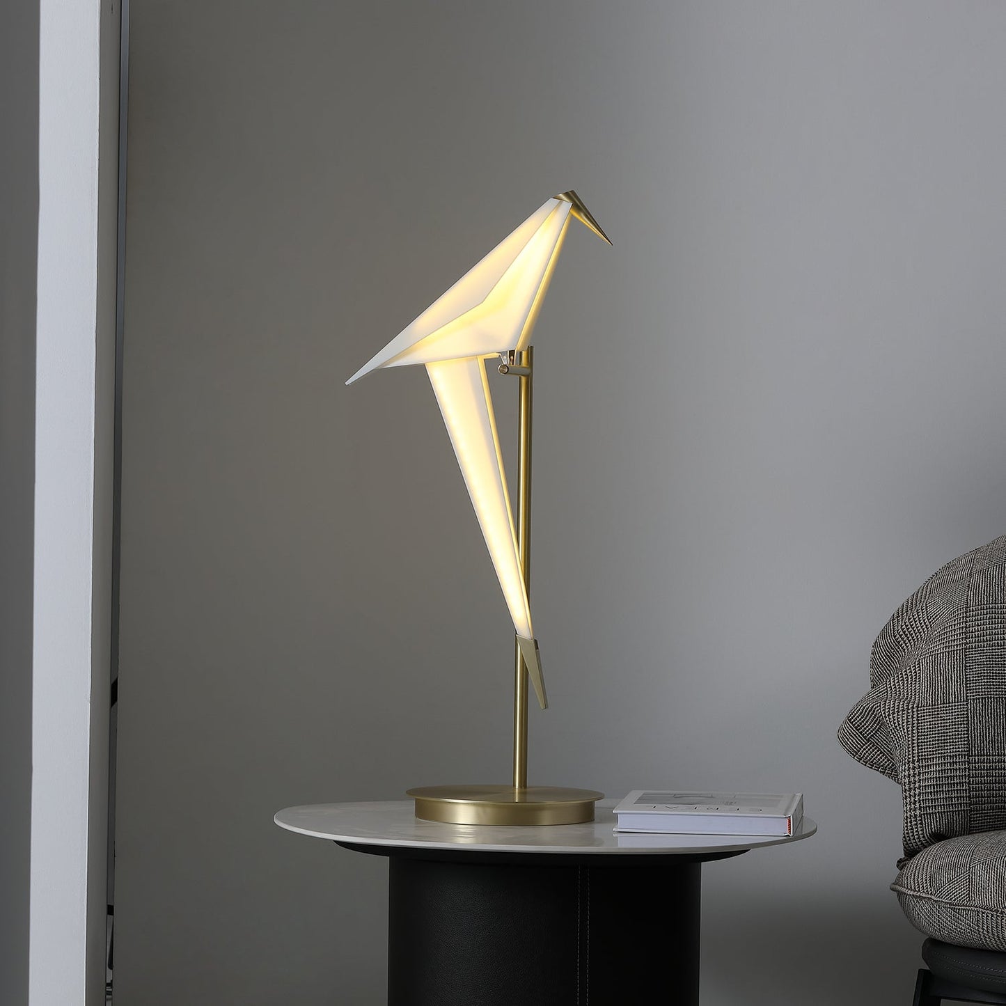 Paper Crane Bird Reading light Table Lamp