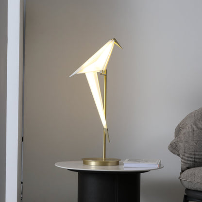 Paper Crane Bird Reading light Table Lamp