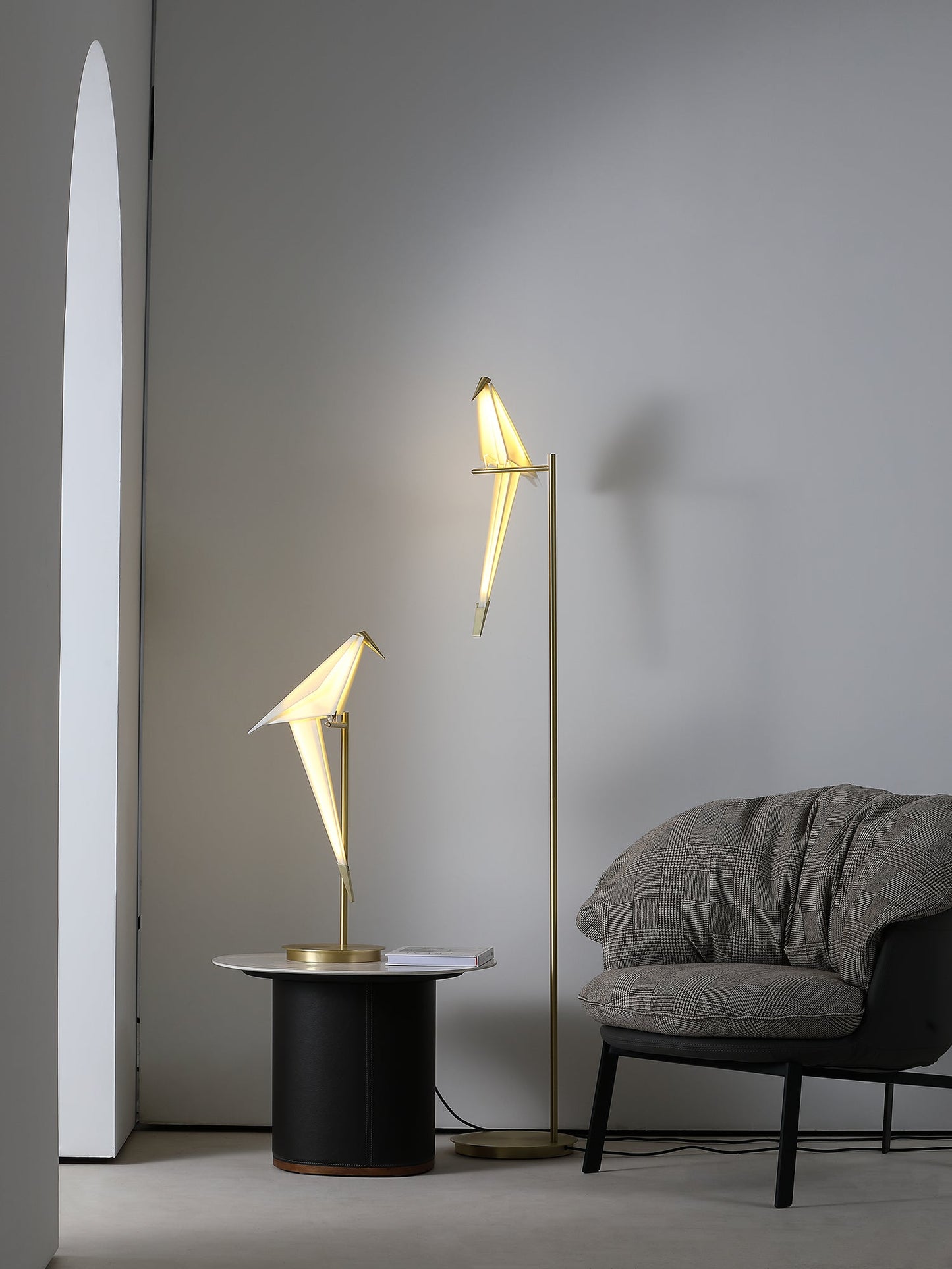 Paper Crane Bird Ambient Floor Lamp Floor Lamp
