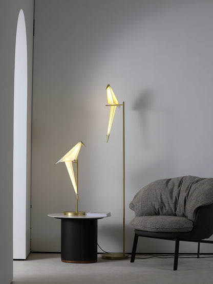 Paper Crane Bird Ambient Floor Lamp Floor Lamp