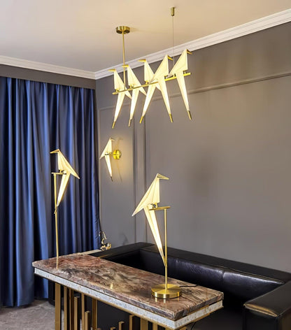 Paper Crane Bird Ambient Floor Lamp Floor Lamp