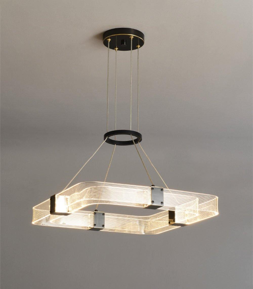 Parallel LED Gasolier Chandelier