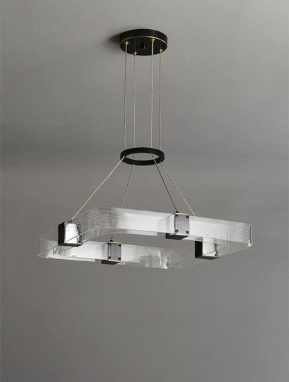 Parallel LED Gasolier Chandelier