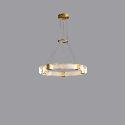 Parallel LED Gasolier Chandelier