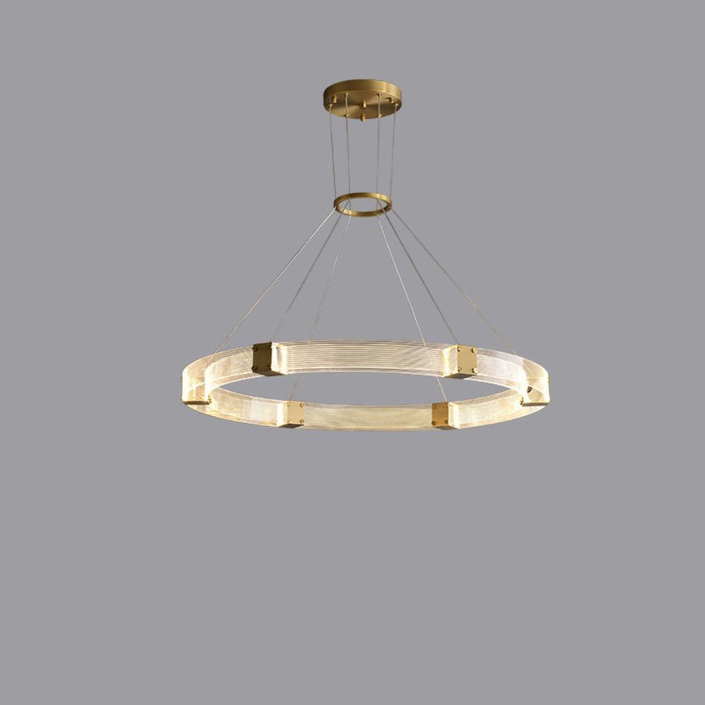 Parallel LED Gasolier Chandelier