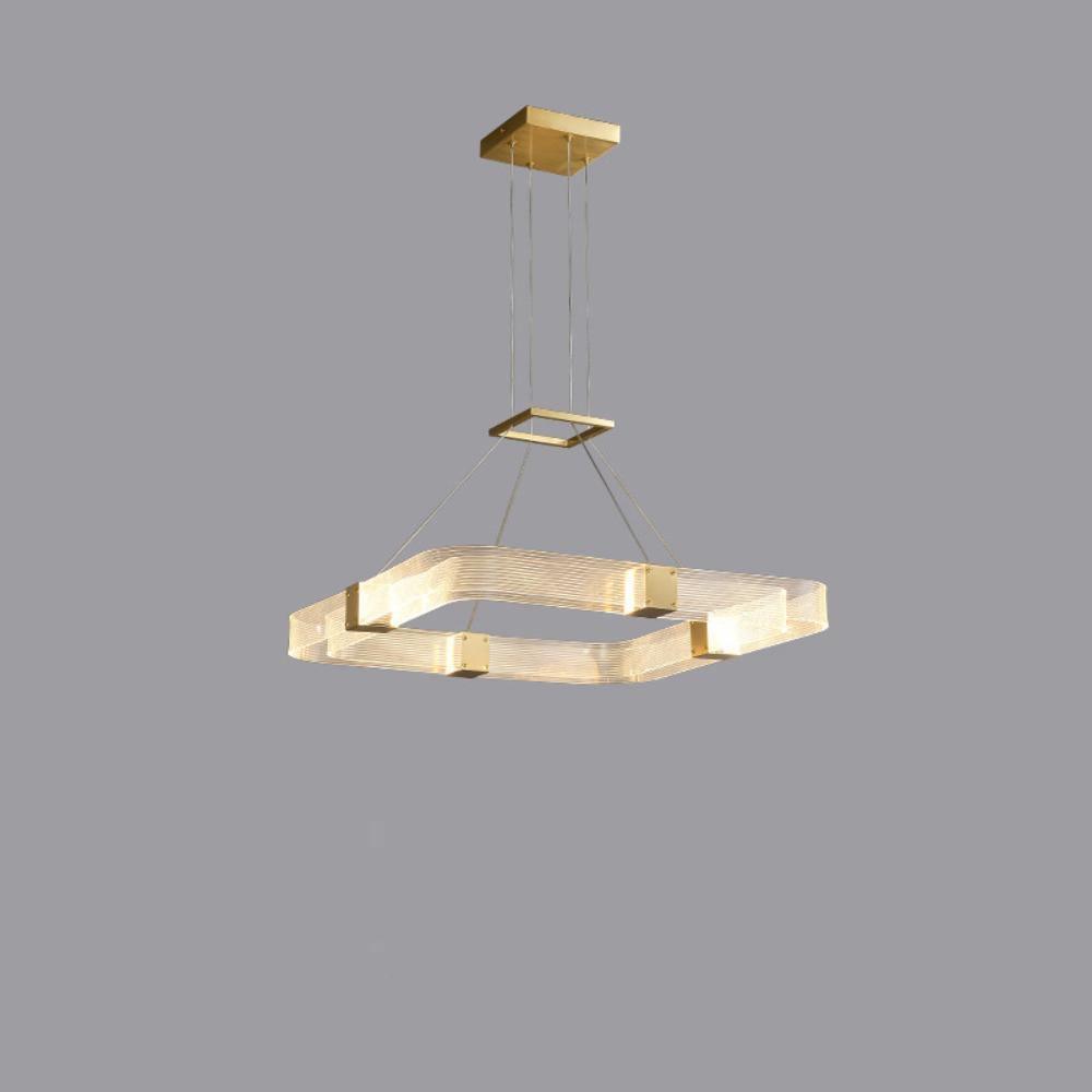 Parallel LED Gasolier Chandelier