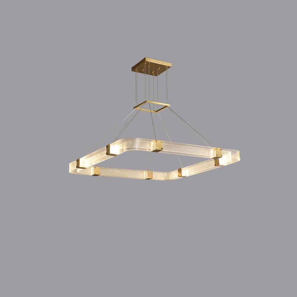 Parallel LED Gasolier Chandelier