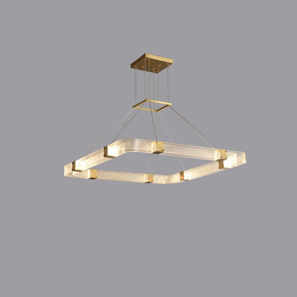 Parallel LED Gasolier Chandelier